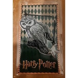 Harry Potter Tin Black Enamel‎ Owl Hedwig And Five Point Star Book Page Marker